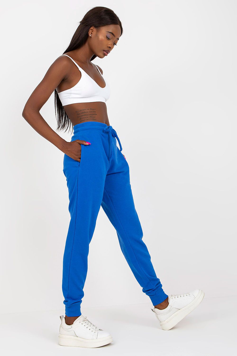   Spodnie Dresowe Model B-005.56 Dark Blue - BFG 
