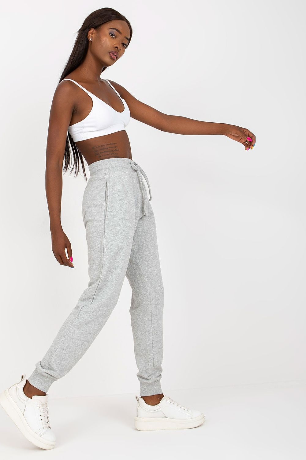   Spodnie Dresowe Model B-005.04X Grey - BFG 
