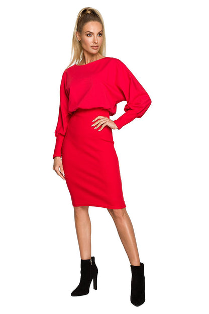  Sukienka Model MOE690 Red - Moe 
