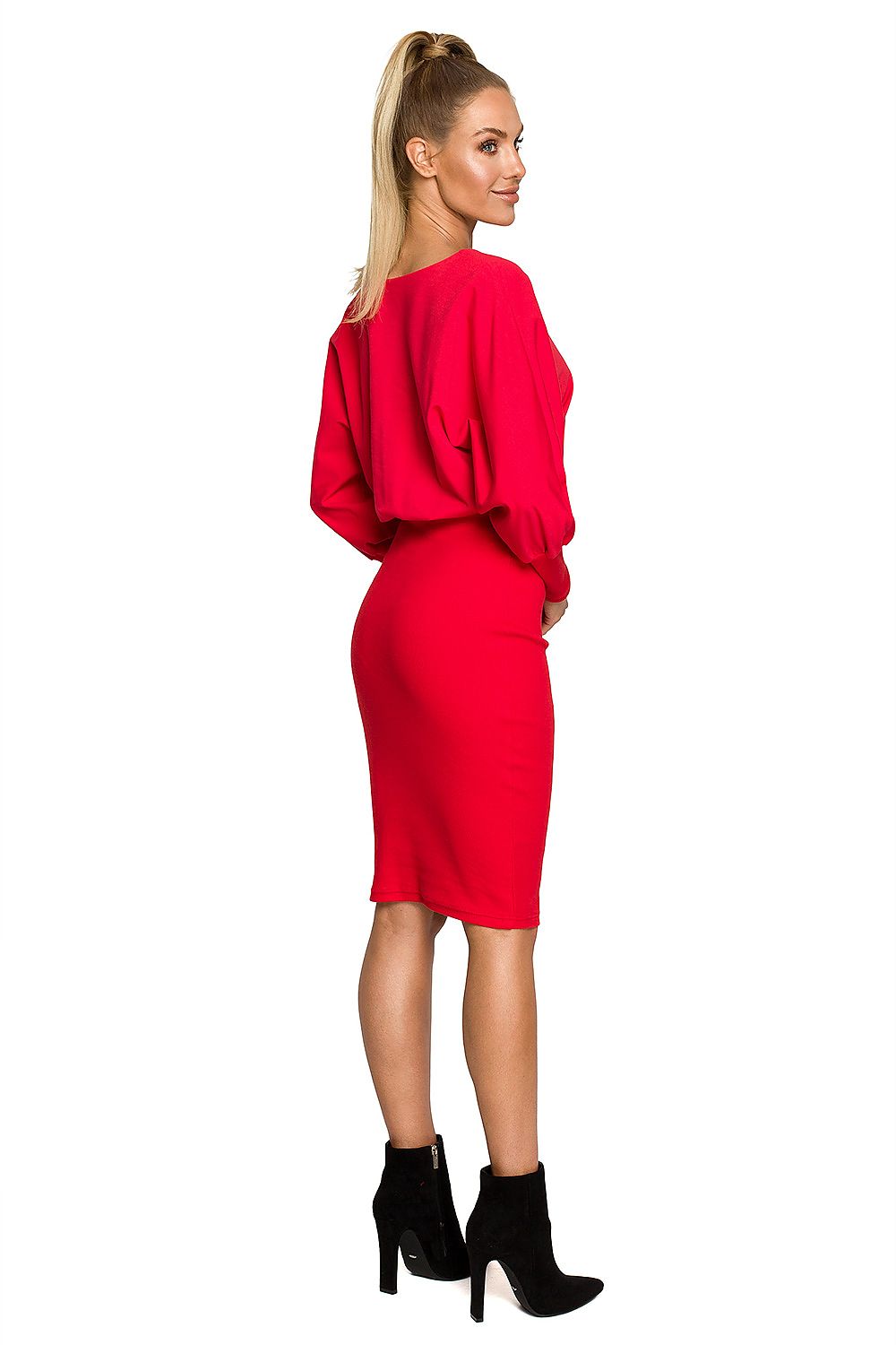  Sukienka Model MOE690 Red - Moe 