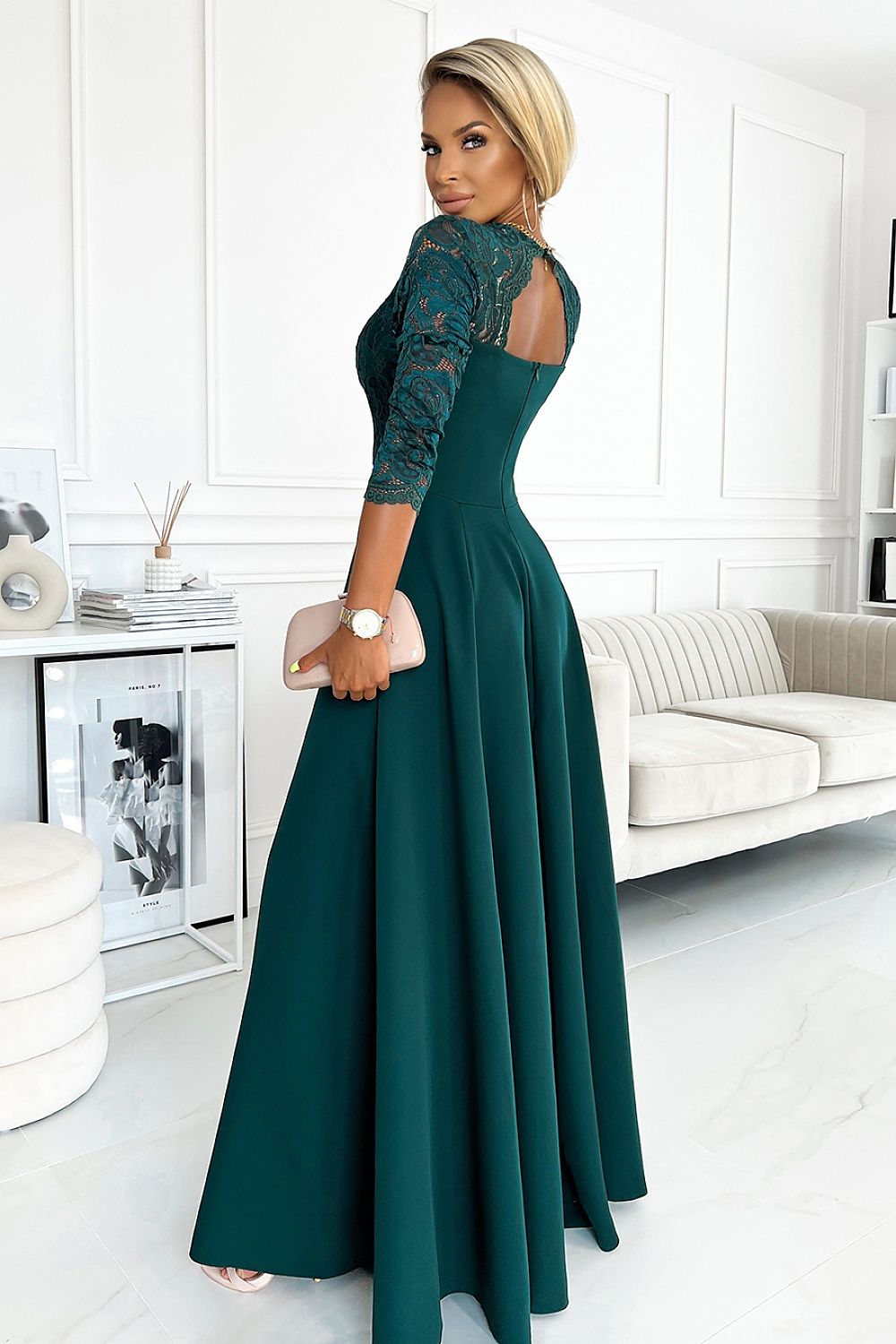  Sukienka Model Amber 309-5 Green - Numoco 