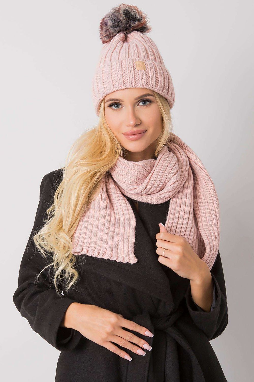   Komplet Model JK-KMPL-7-1.40X Light Pink - Rue Paris 