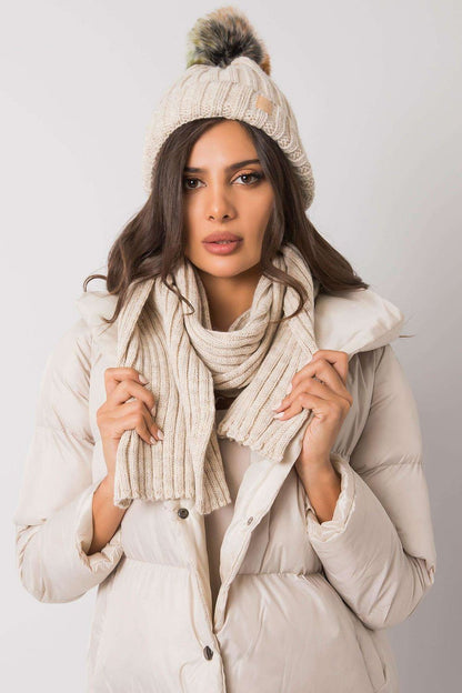   Komplet Model JK-KMPL-7-1.40X Beige - Rue Paris 