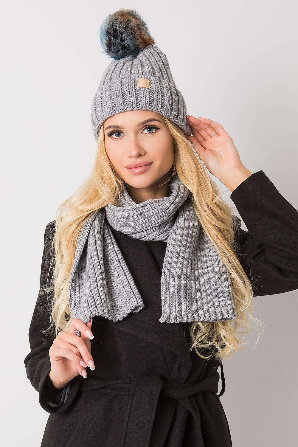   Komplet Model JK-KMPL-7-1.40X Grey - Rue Paris 
