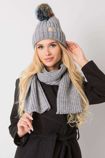   Komplet Model JK-KMPL-7-1.40X Grey - Rue Paris 