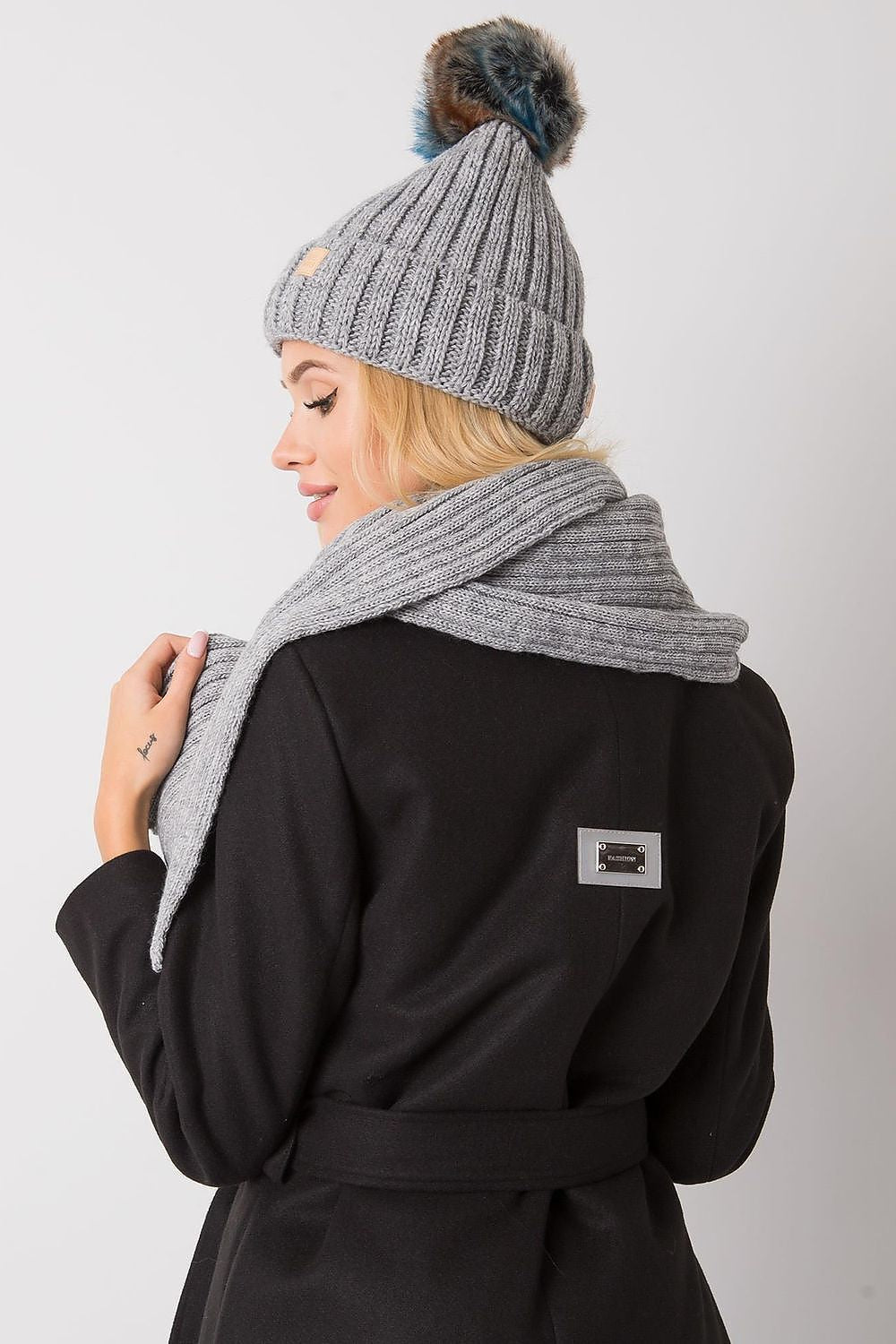   Komplet Model JK-KMPL-7-1.40X Grey - Rue Paris 