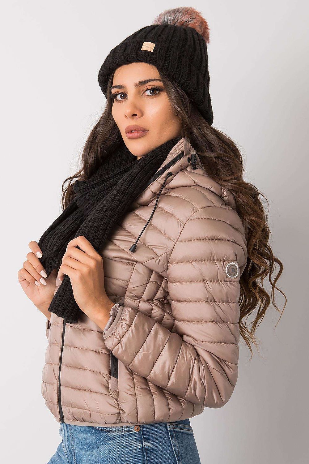   Komplet Model JK-KMPL-7-1.40X Black - Rue Paris 