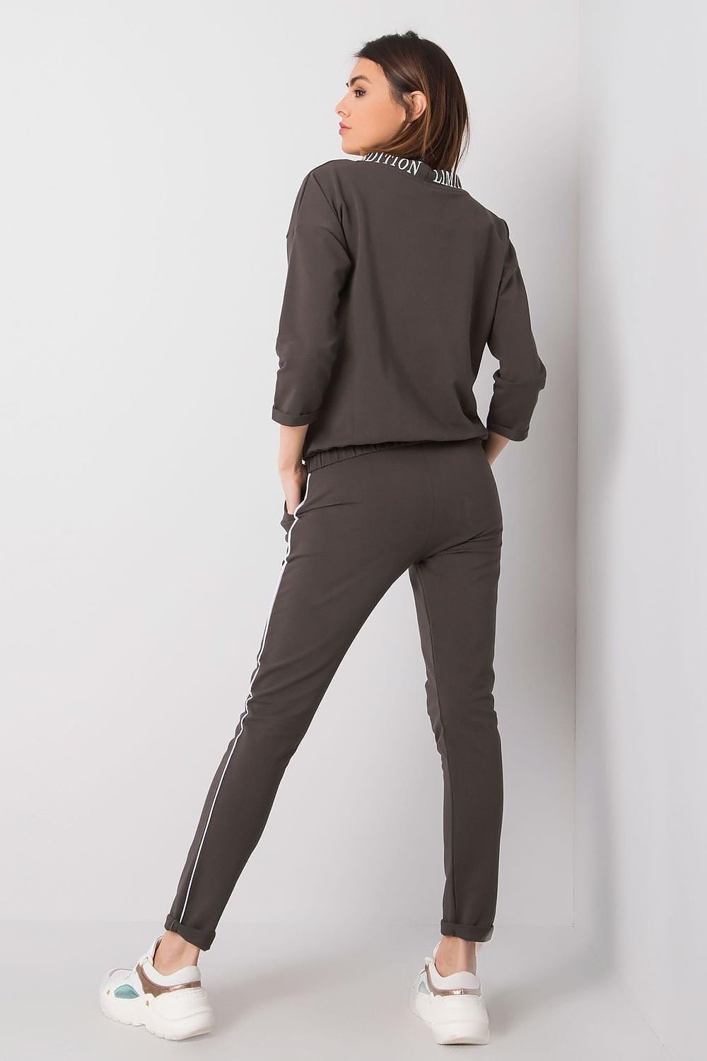  Spodnie Komplet Model RV-KMPL-6421.06 Dark Khaki - Relevance 