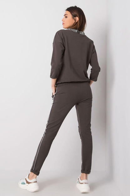  Spodnie Komplet Model RV-KMPL-6421.06 Dark Khaki - Relevance 