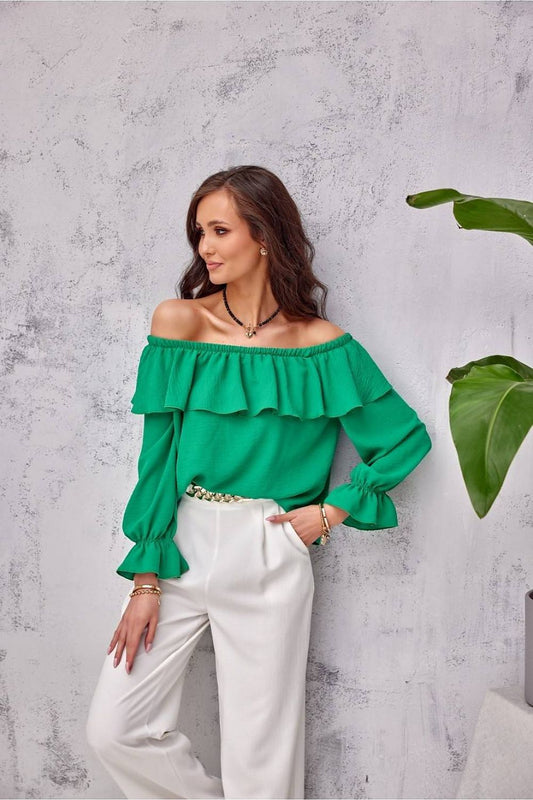   Bluzka Model ZIE BLU0116 Green - Roco Fashion 