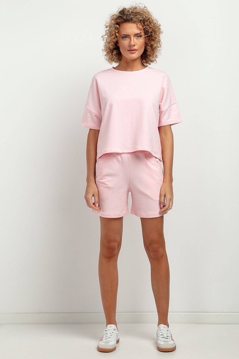   Szorty Damskie Model T385/4 Light Pink - Tessita 