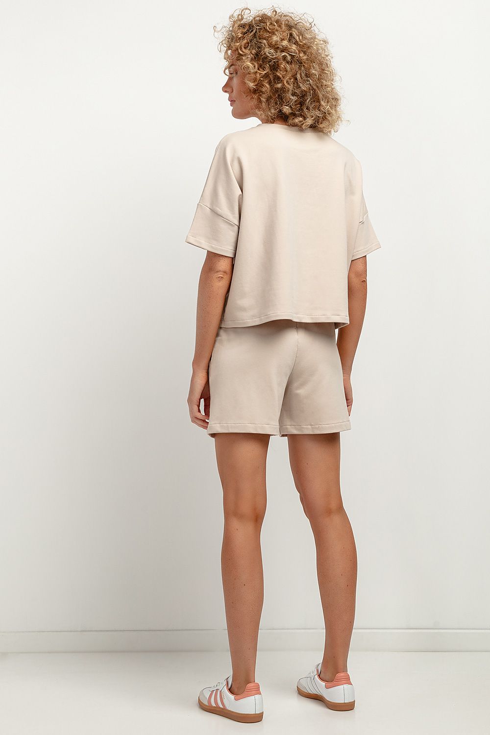   Szorty Damskie Model T385/3 Light Beige - Tessita 
