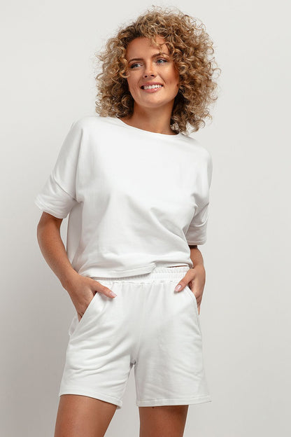   Szorty Damskie Model T385/1 White - Tessita 