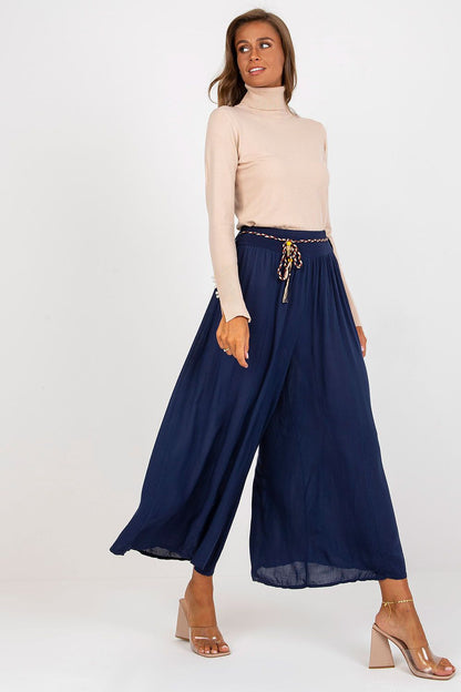  Spodnie Damskie Model TW-SP-BI-81733.14 Navy - Och Bella 