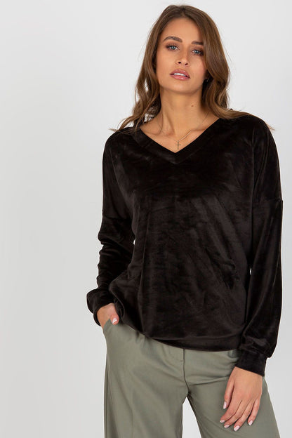   Bluza Damska Model RV-BL-8441.07P Black - Relevance 