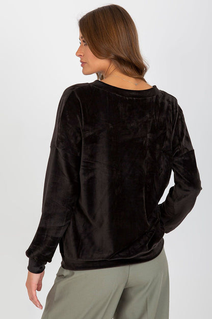   Bluza Damska Model RV-BL-8441.07P Black - Relevance 