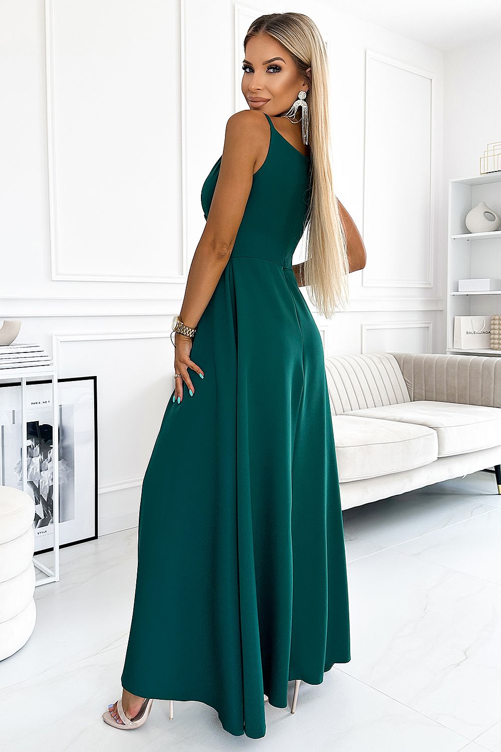  Sukienka Model Chiara 299-11 Green - Numoco 